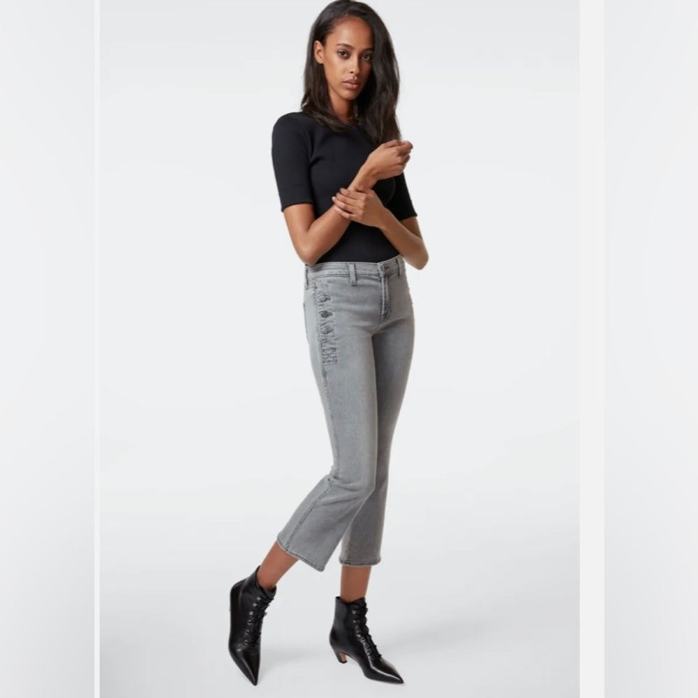 J Brand Zion Cropped Boot Cut Jeans (size 27) - Picture 5 of 5